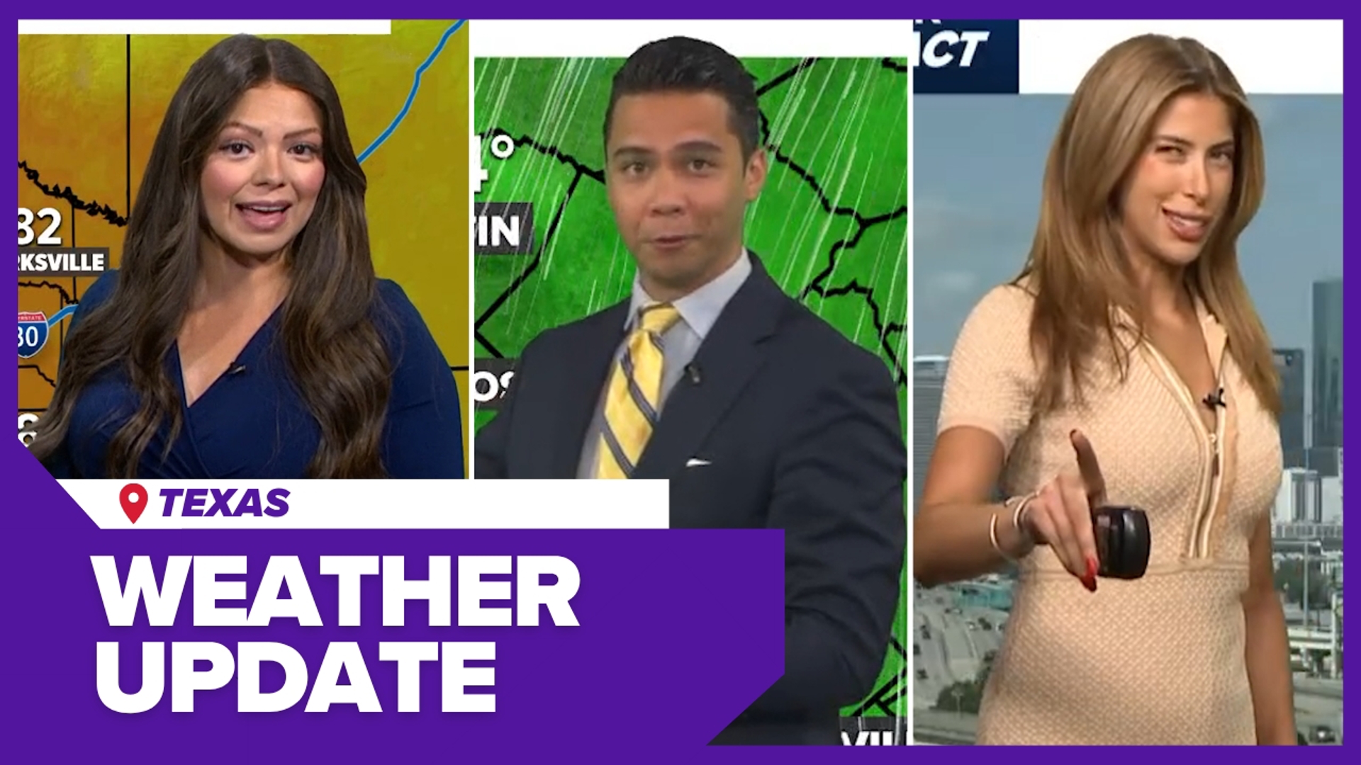 Texas weather update today Full forecast