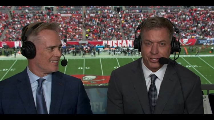 ESPN PR on X: Say hello to ESPN's new Monday Night Football crew Joe  @Buck, @TroyAikman, Lisa Salters & John Parry 