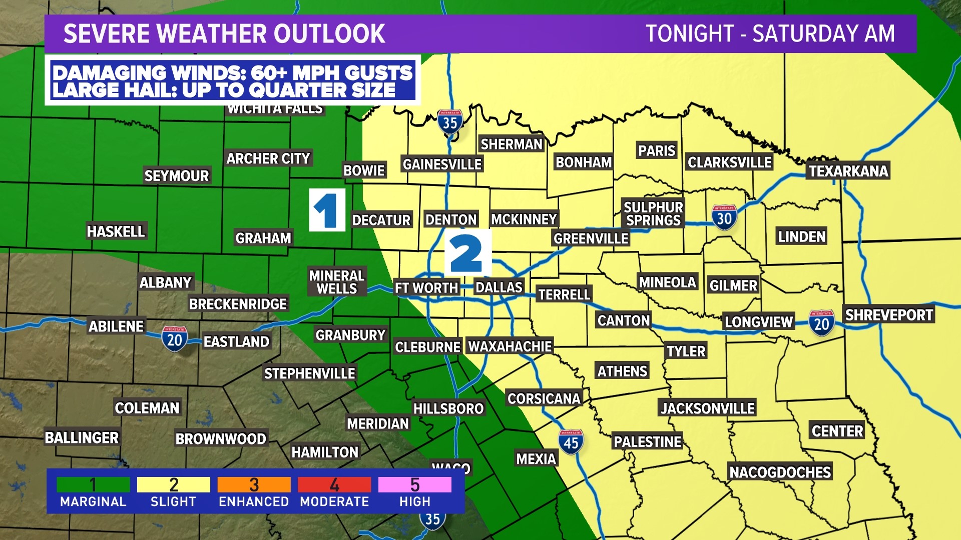 Dallas-Fort Worth Weather: Here's The Latest Forecast | Wfaa.com