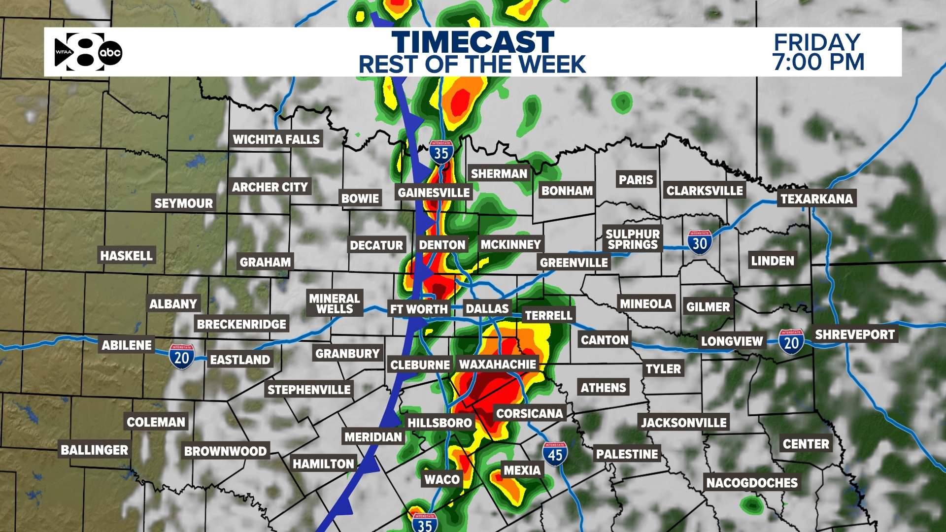 RAIN TIMELINE