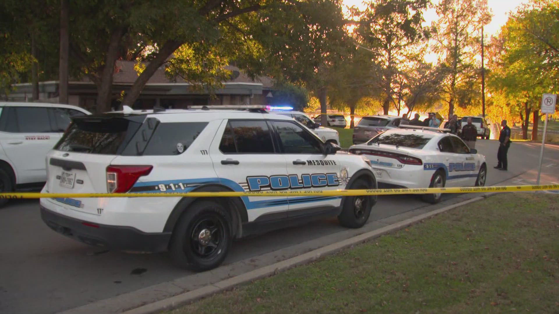 The Mesquite Police Department responded to the 200 block of Parkview Street just before 2 p.m. Friday.