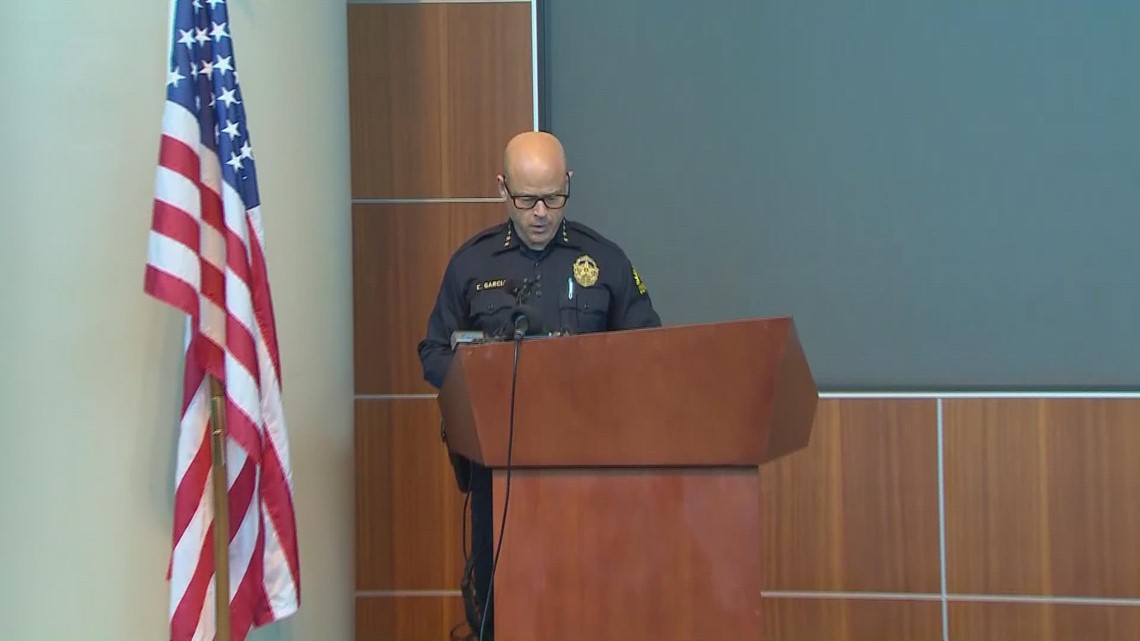 Dallas Police Chief Eddie Garcia Provides Updates On Concert Shooting ...