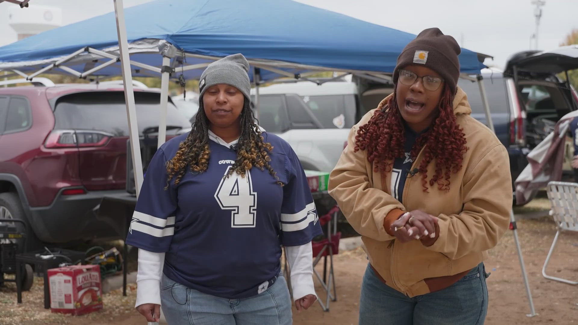 The Dallas Cowboys faithful were out in droves for the team's Thanksgiving Day game against the New York Giants.