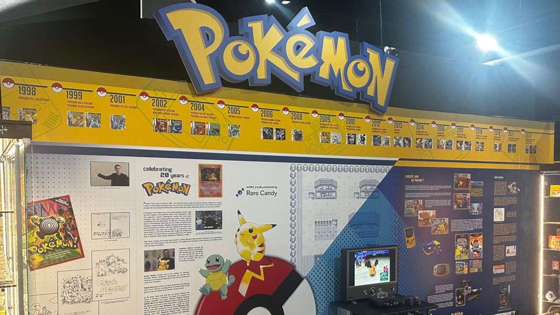 New Pokémon exhibit opens at Frisco video game museum | wfaa.com