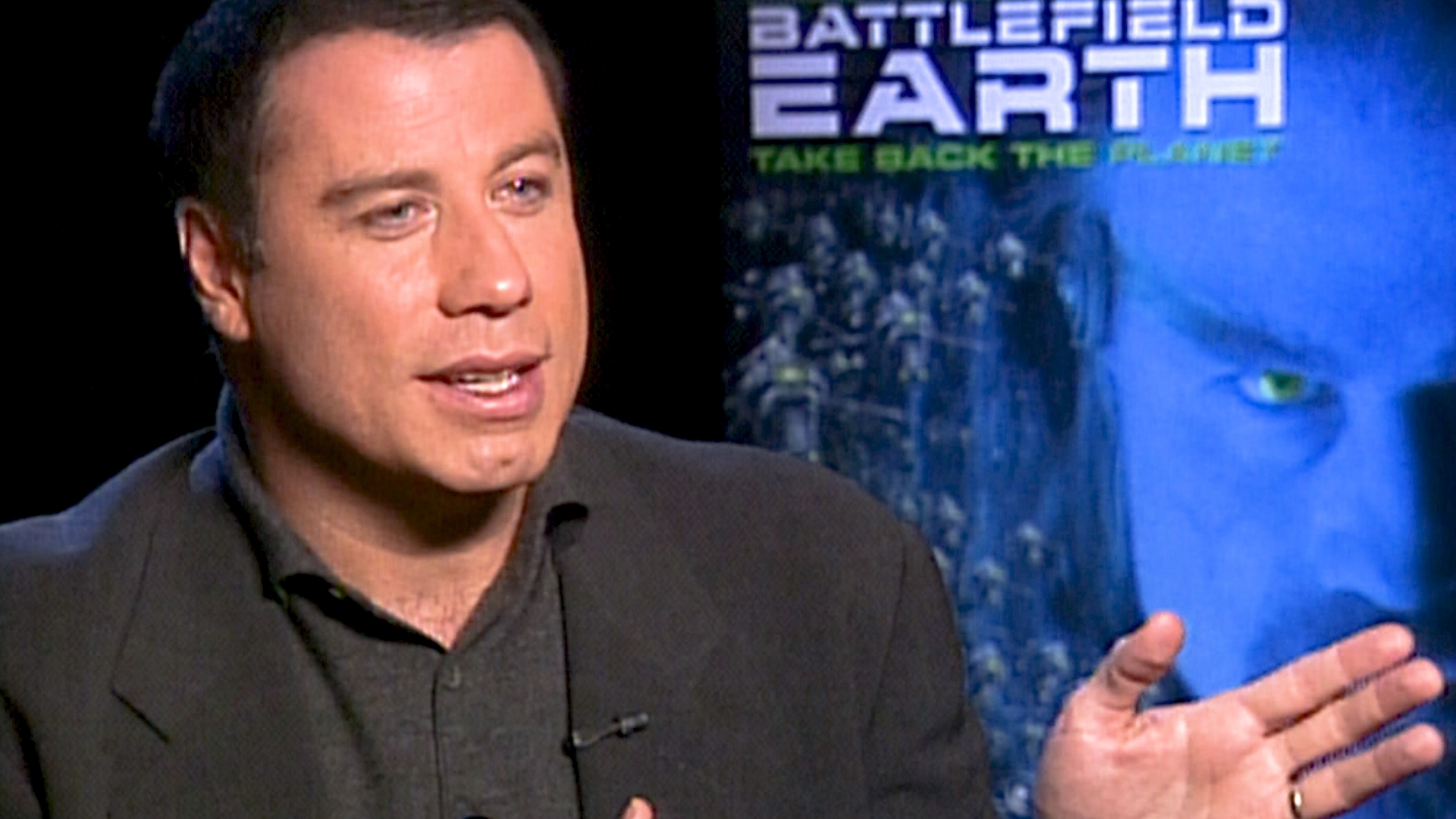 John Travolta sat down with WFAA to talk about taking on the role of Terl in the 2000 film Battlefield Earth.