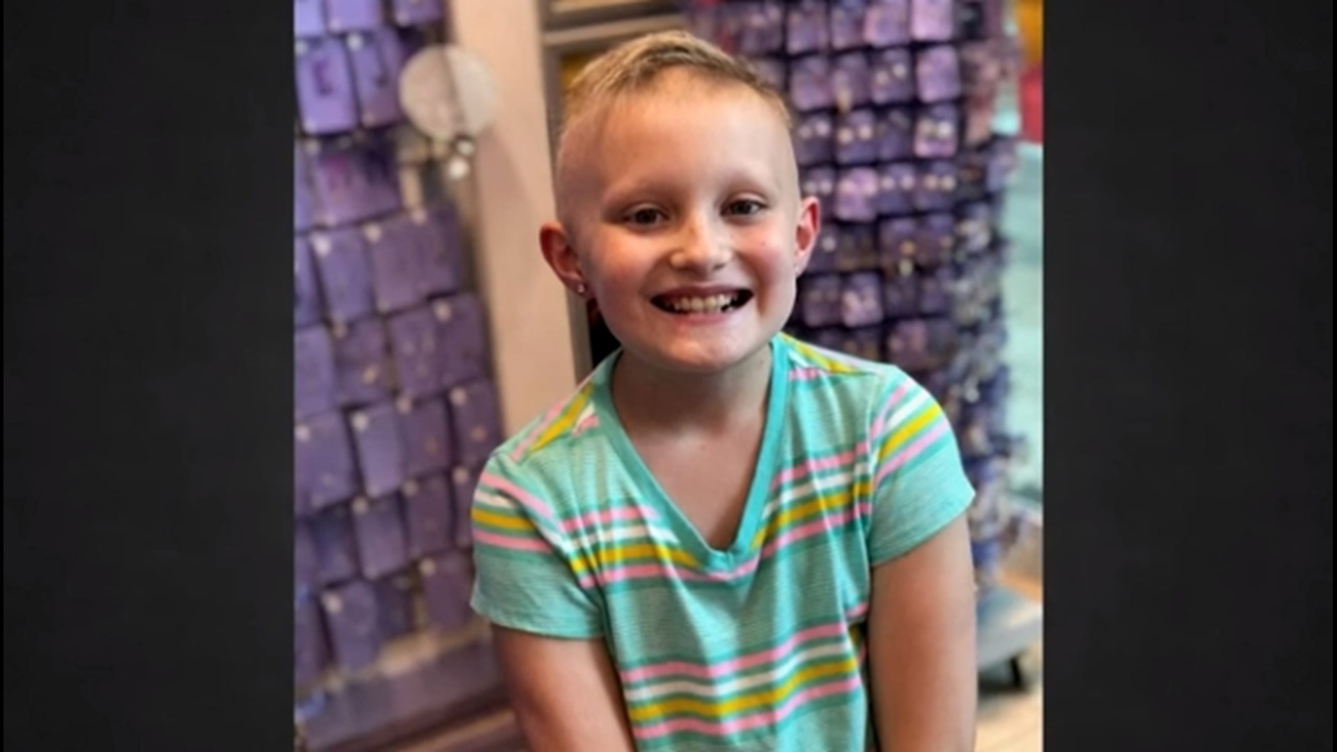 Young Little Elm girl embraces alopecia diagnosis 