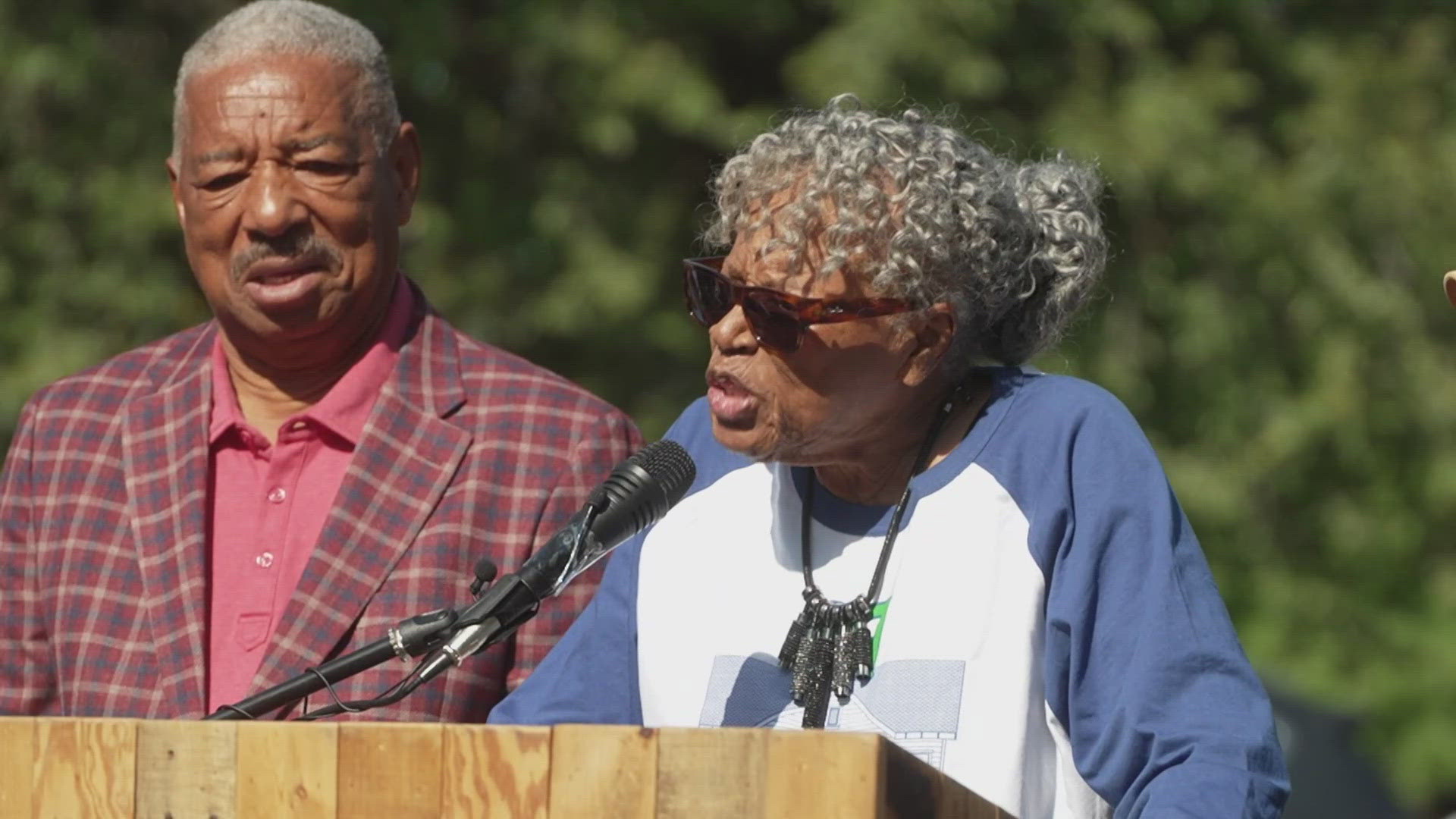 Officials will read a proclamation to honor Opal Lee's historical walk through the Balch Springs, Texas community.