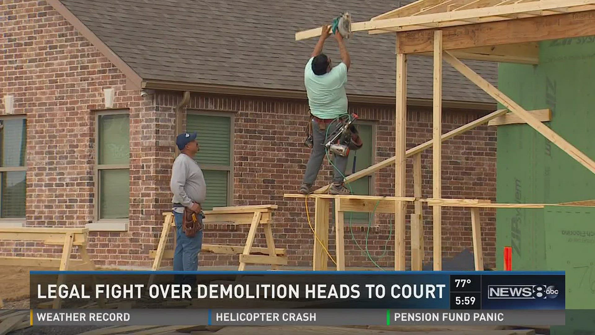 Legal fight over demolition heads to court