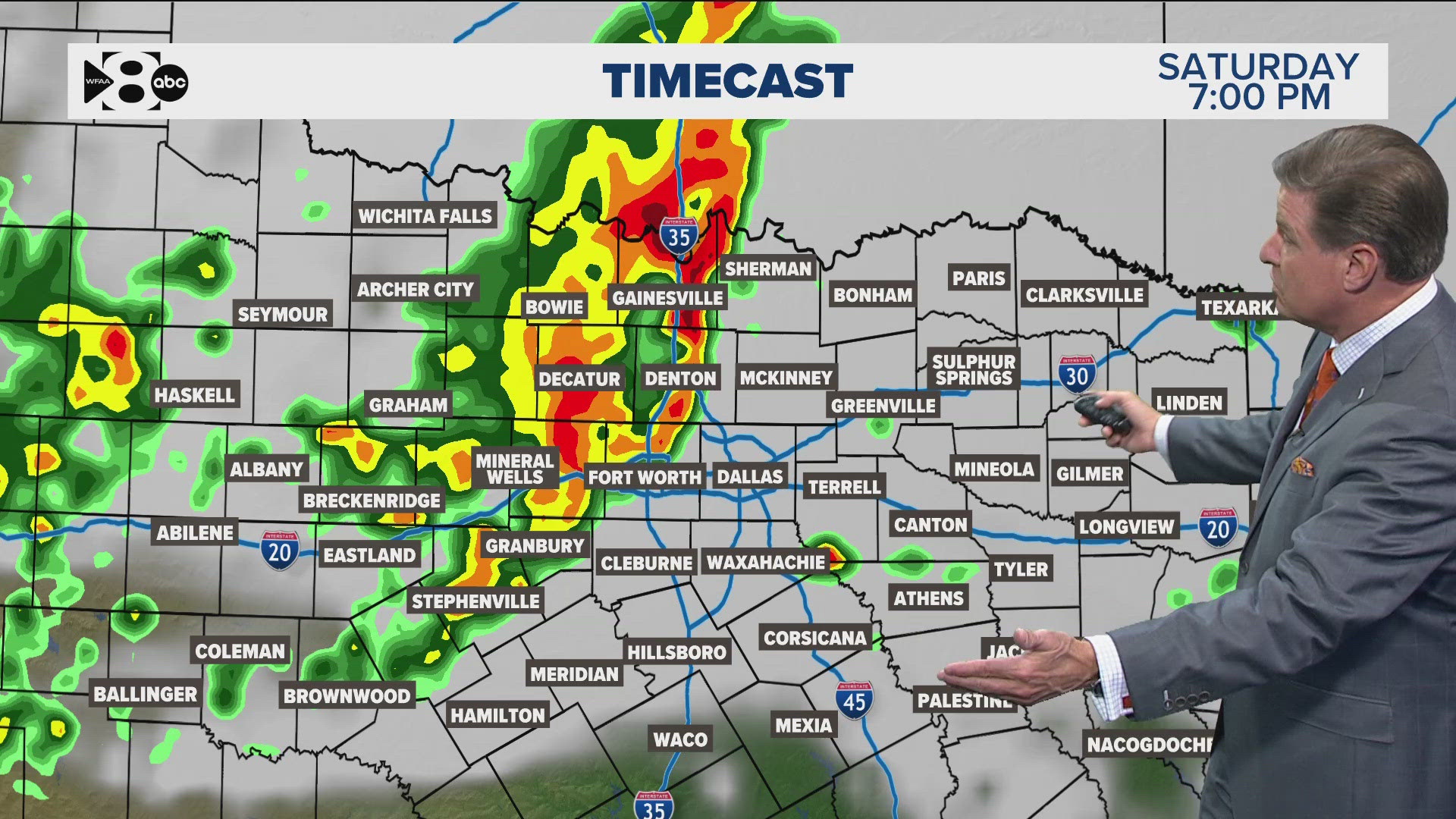 An active pattern is set to bring more rounds of rain this weekend into early next week.