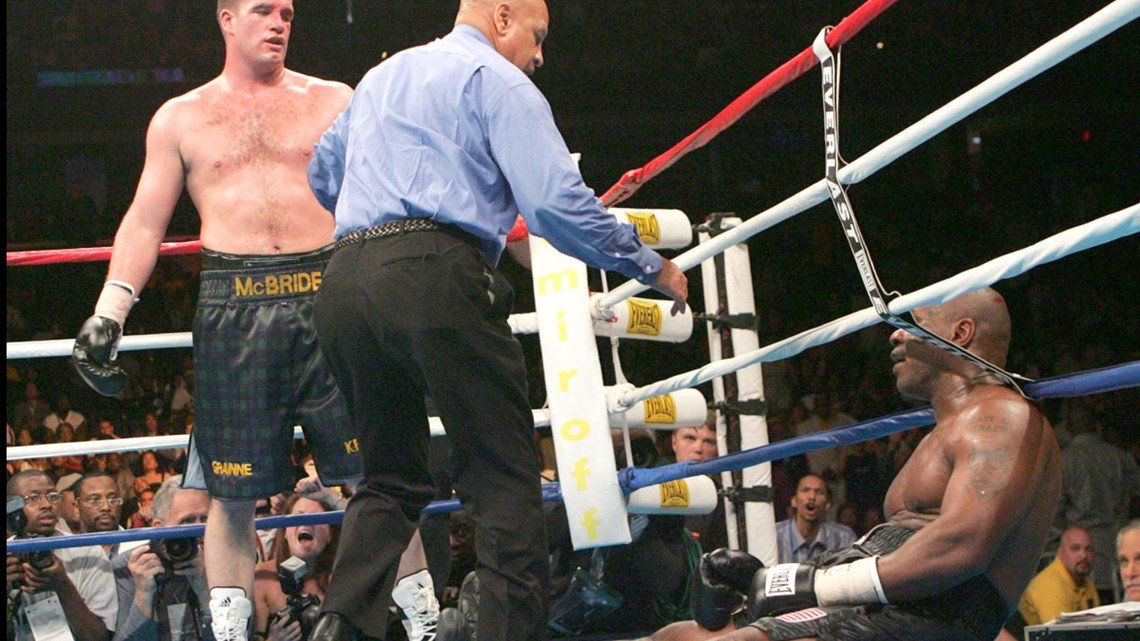 When was Mike Tyson's last fight? Jake Paul vs. Mike Tyson