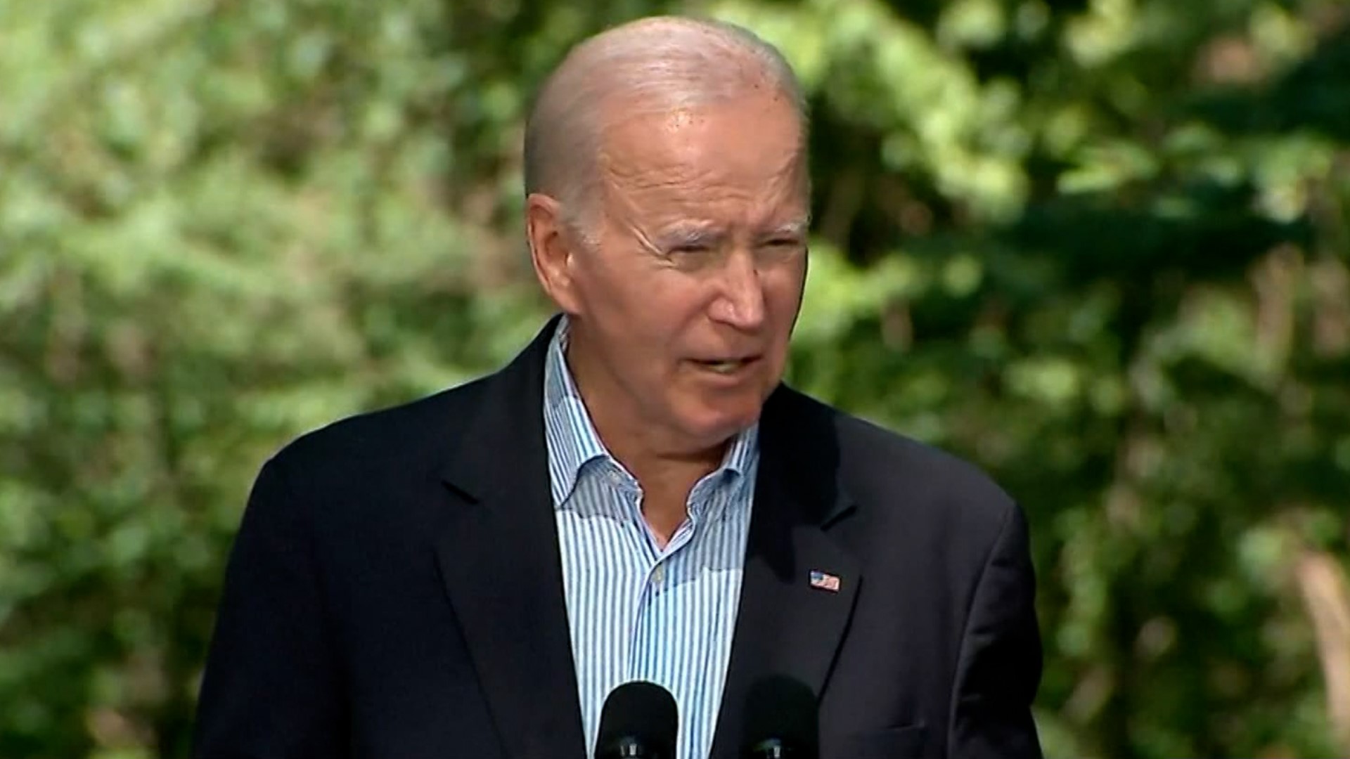 For the first time, President Joe Biden is hosting foreign leaders at Camp David.