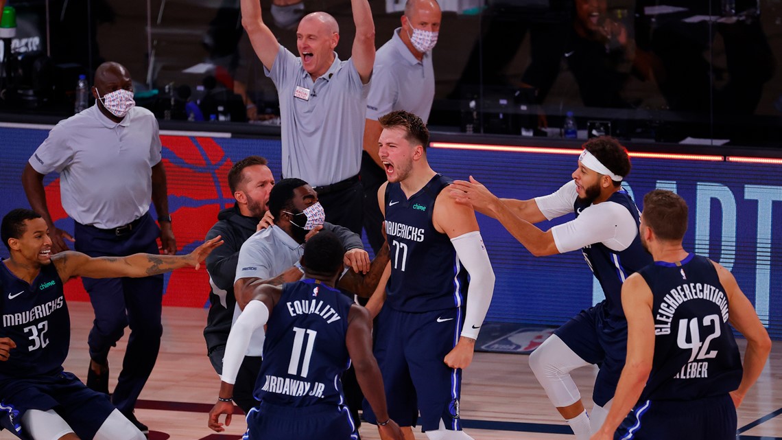 Luka Doncic Becomes A Legend As Dallas Mavericks Even Series Wfaa Com