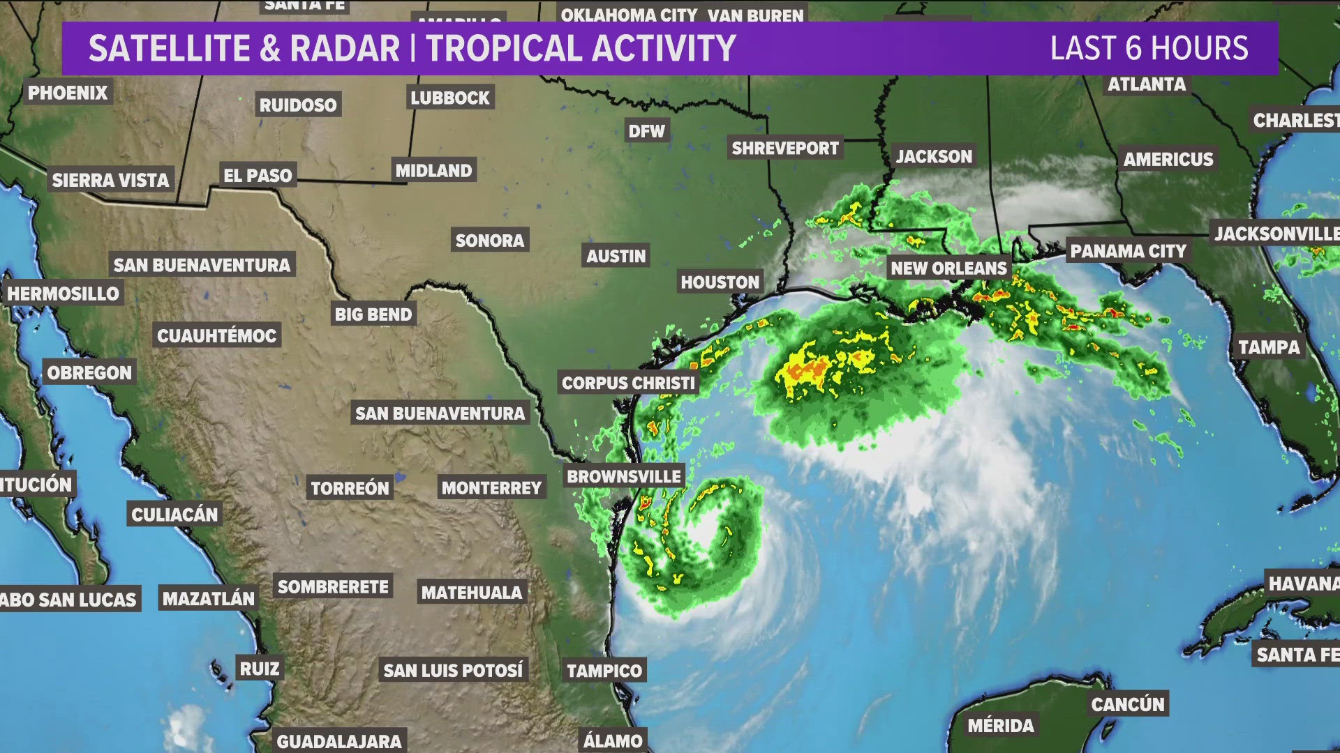 Francine is expected to make landfall in Louisiana tomorrow.