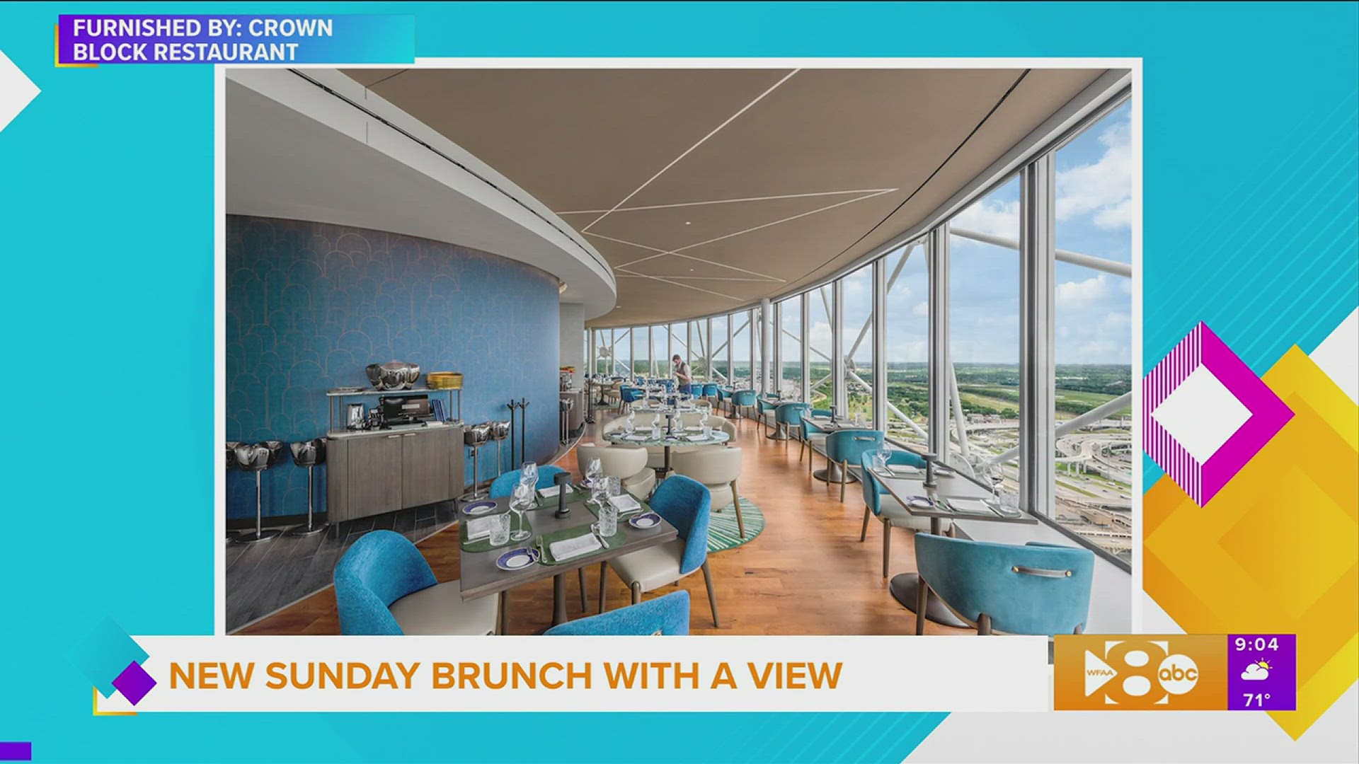 Crown Block at Reunion Tower is starting up a new all-inclusive brunch service Sunday, September 23