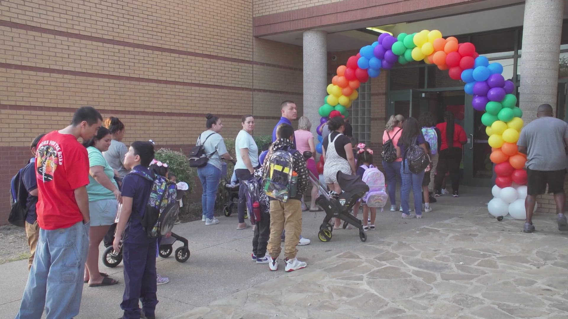 One of the largest school districts in North Texas opened its doors for the new school year.