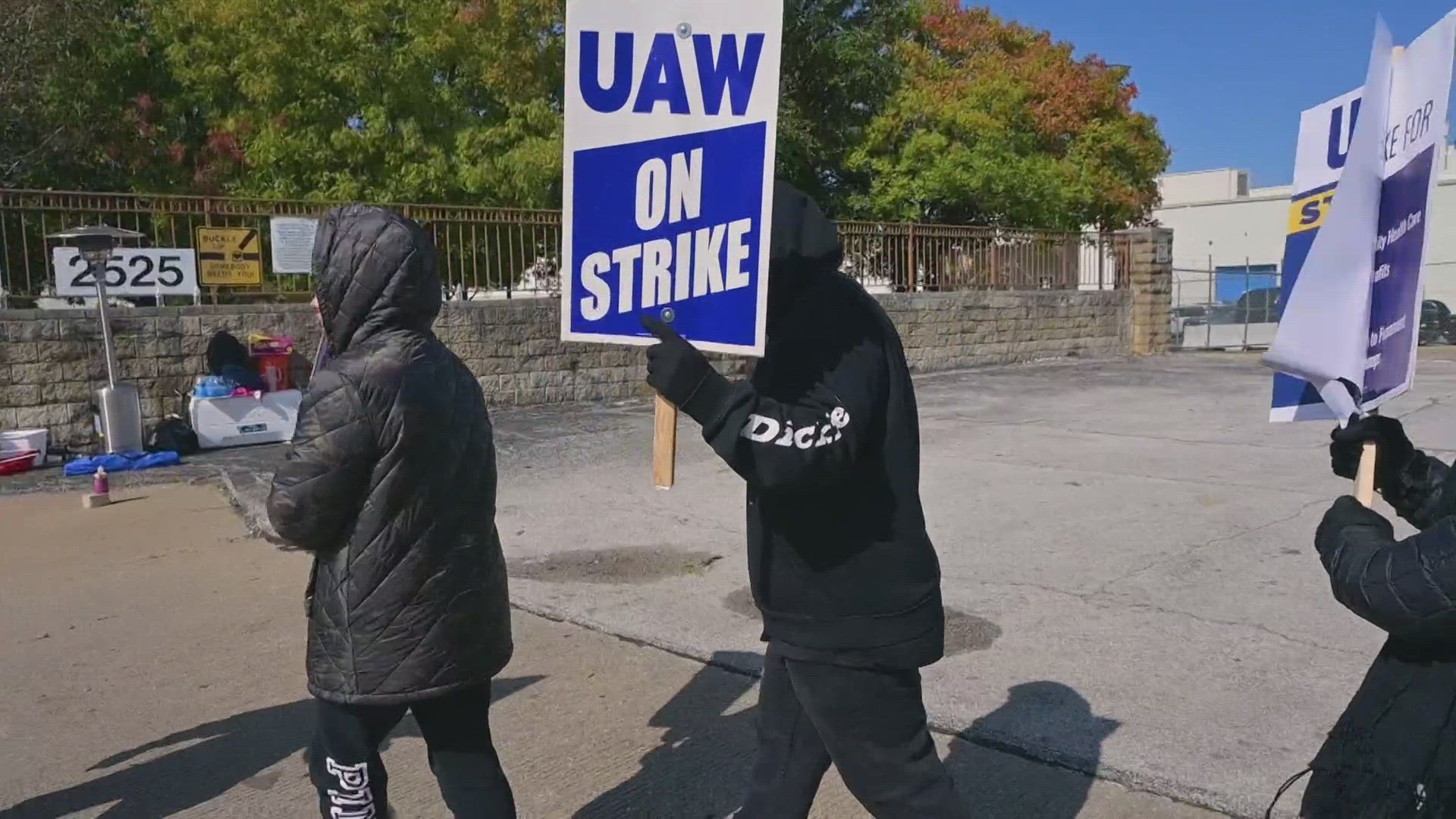 The UAW reached a tentative agreement last week with Ford and it wasted no time in hitting GM where it hurts financially as the strike entered its seventh week.