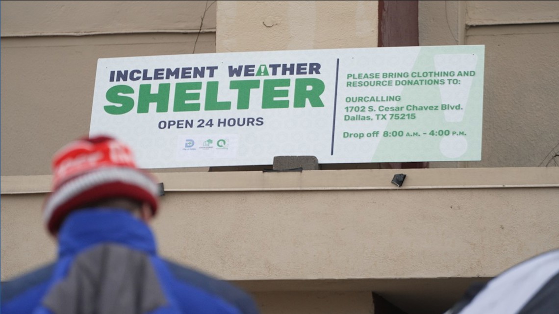 North Texas warming shelters to remain open this weekend