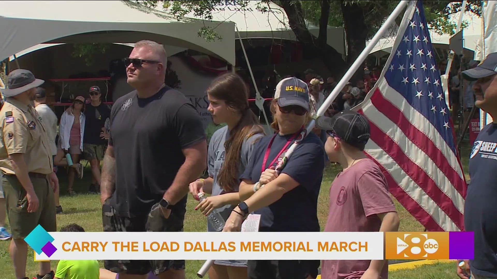 Marine Veteran and Dallas Native Michael Flowers gives details about the Annual Carry The Load Dallas Memorial March.