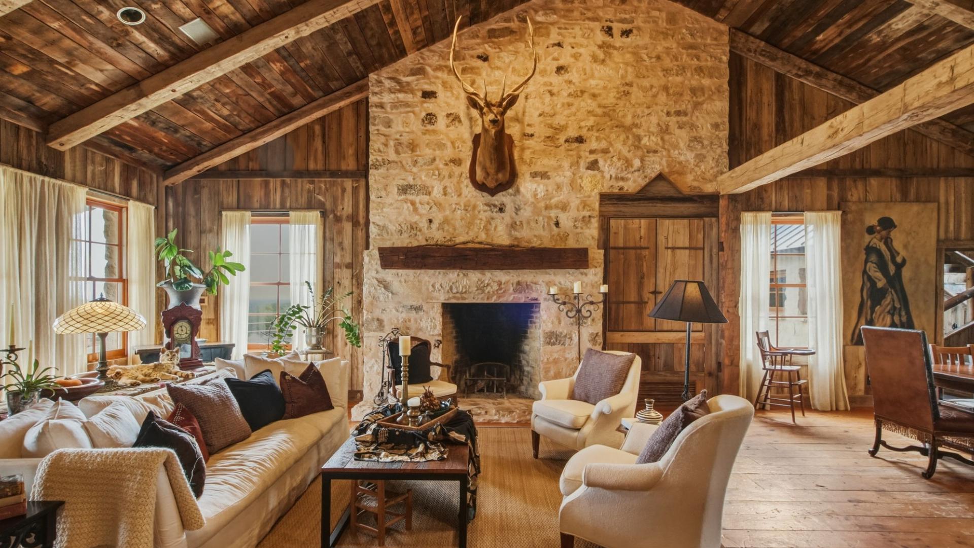 Texas Rustic Ranch Houses The 264-acre ranch of a beloved western artist is on the market | wfaa.com