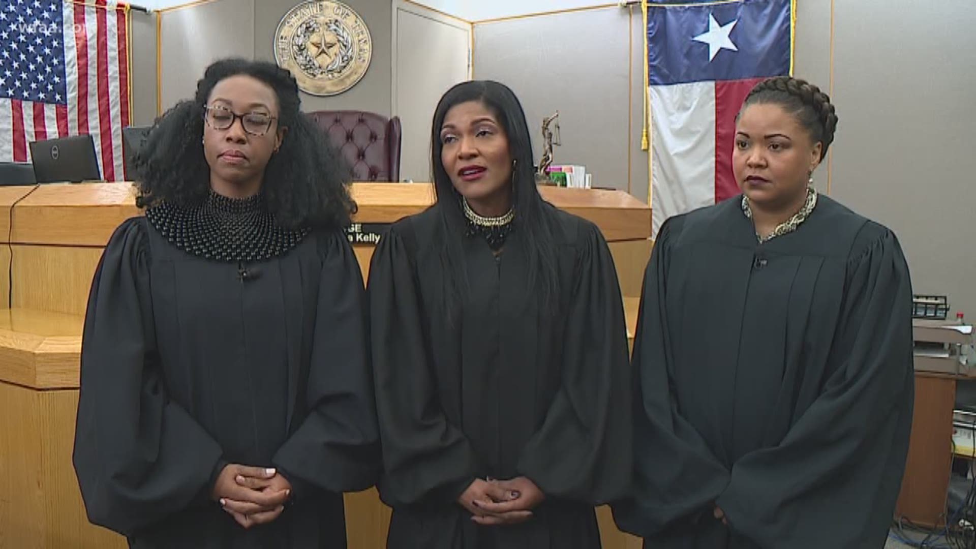 Four Dallas County judges are behind the mentoring program, which received national attention.