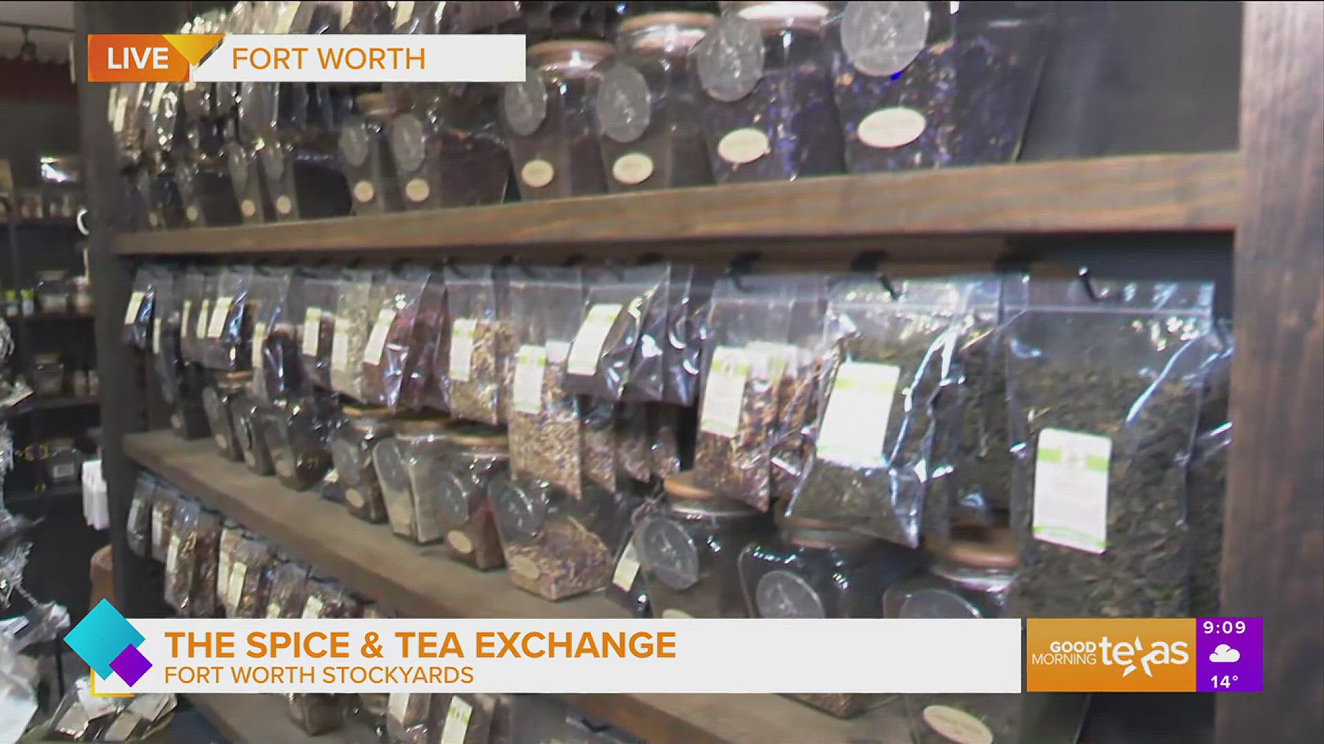 Paige takes us to the Fort Worth Stockyards to check out The Spice & Tea Exchange and their array of flavors. 