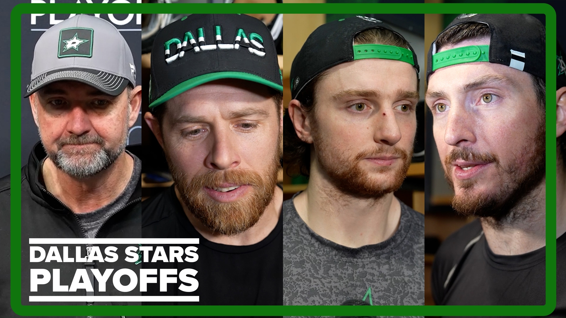 The Dallas Stars met with the media following their Monday practice ahead of this week's Western Conference Finals.