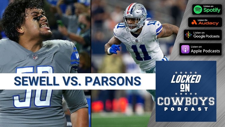Can Lions RT Penei Sewell Slow Down Cowboys LB Micah Parsons?
