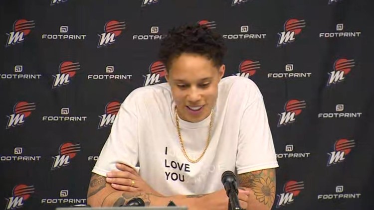 'I'm fighting a different fight now': Brittney Griner shares perspective on being home in Texas after loss to Dallas Wings