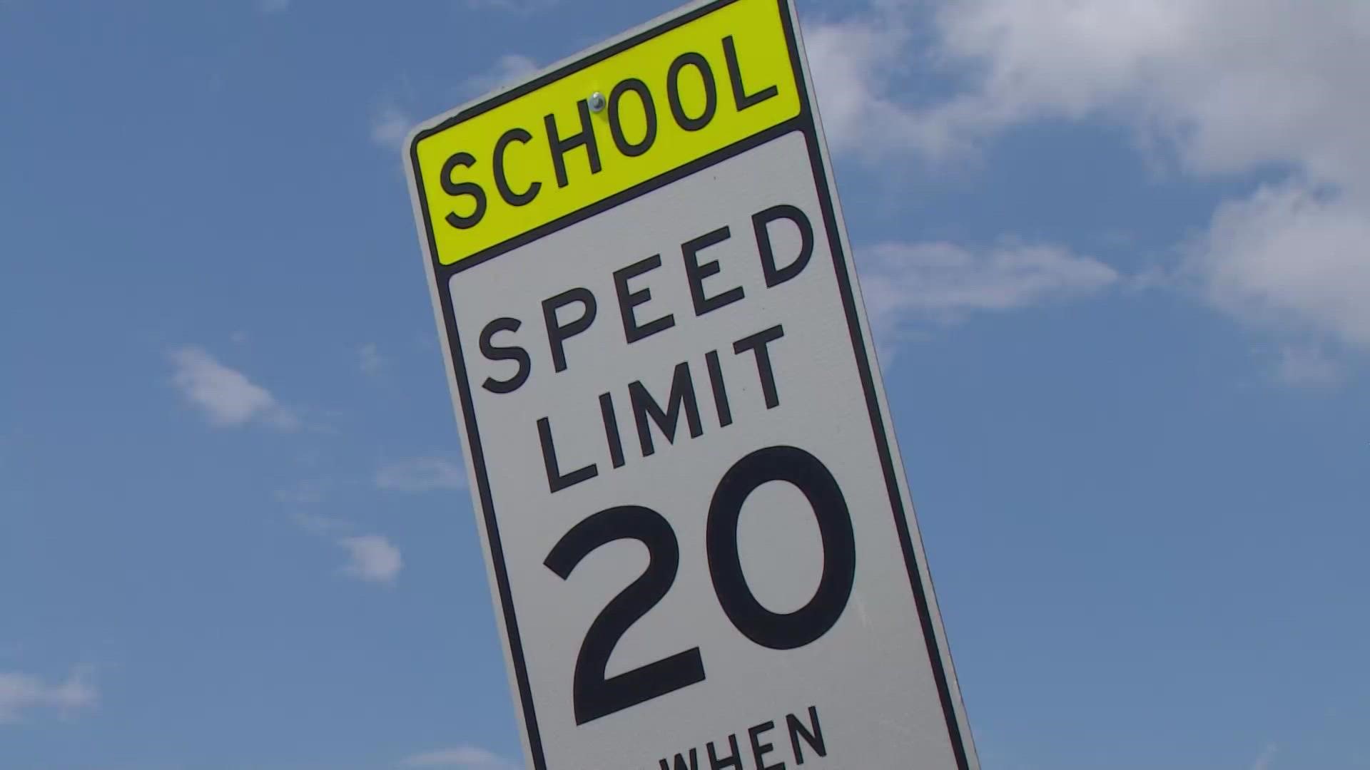 The Dallas Police Department said the increase in foot and vehicle traffic around these local schools as a reason for the increased enforcement as well.