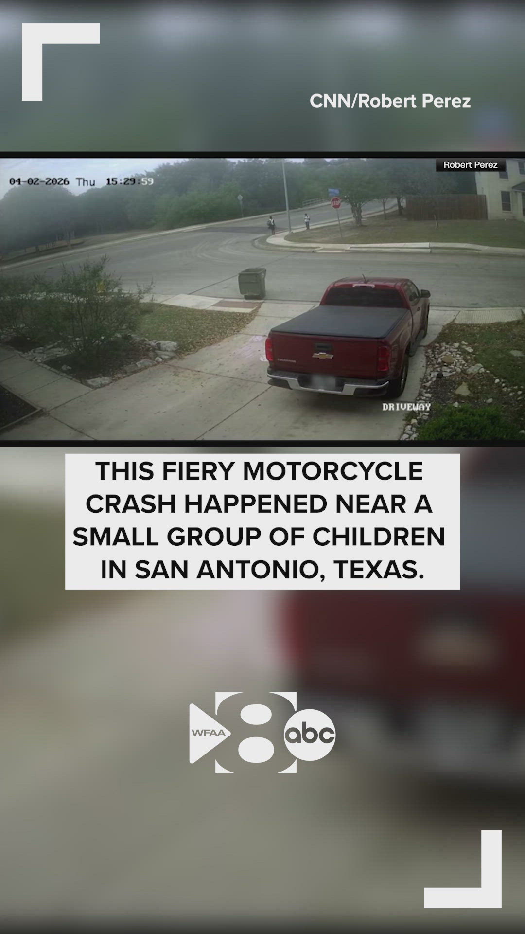WILD VIDEO: Fiery motorcycle crash is caught on camera, showing how ...