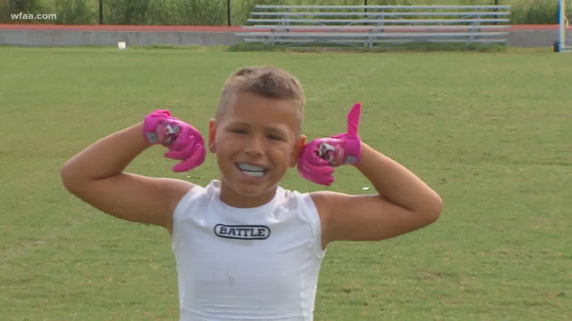 Baby Gronk is a superstar': 7-year-old football celebrity tops