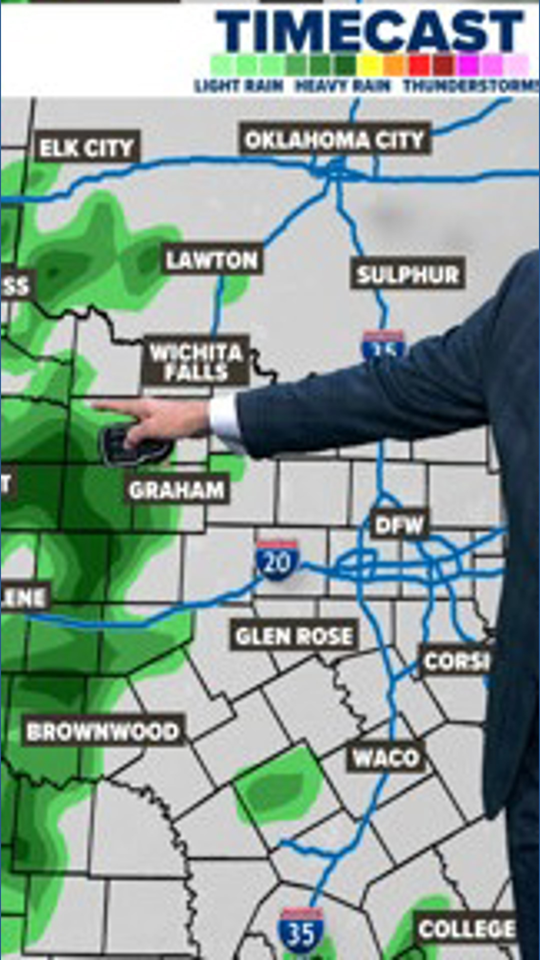 DFW Weather: Rain chances starting late Friday and possible storm ...