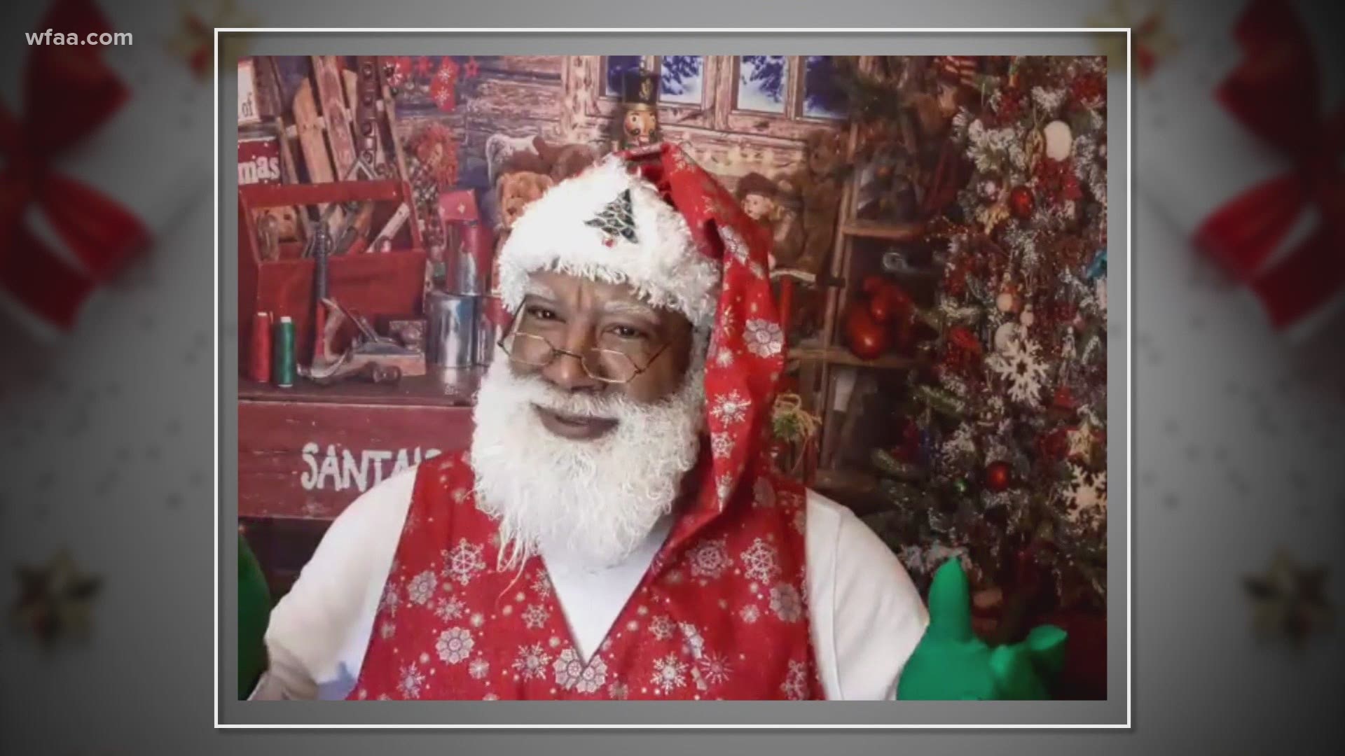 Santa Larry is a familiar face in Dallas. He says the coronavirus is changing things this year.