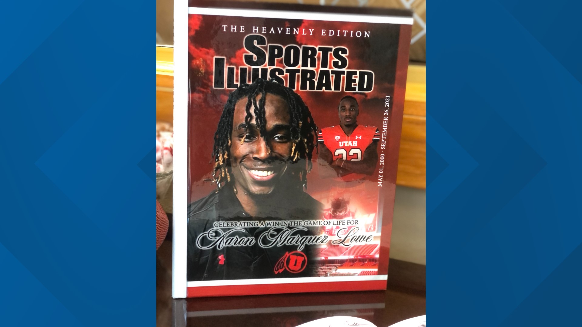 On Monday afternoon, Aaron Lowe, the North Texas native who played for the University of Utah football team, will be laid to rest.
