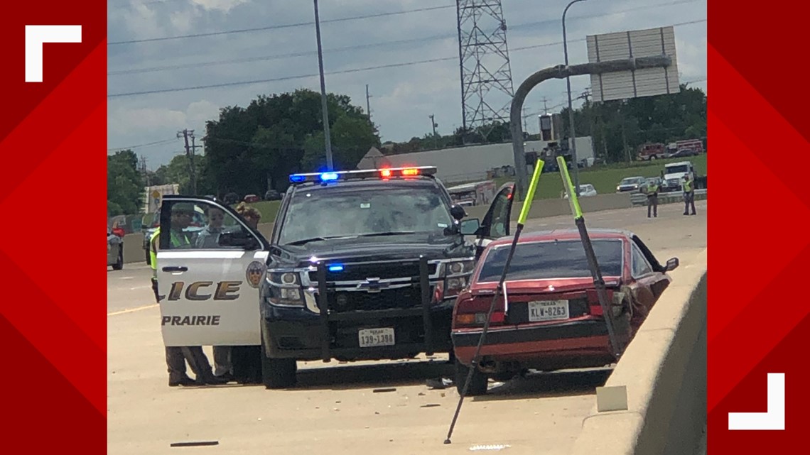Grand Prairie police officer struck, killed in crash on highway while