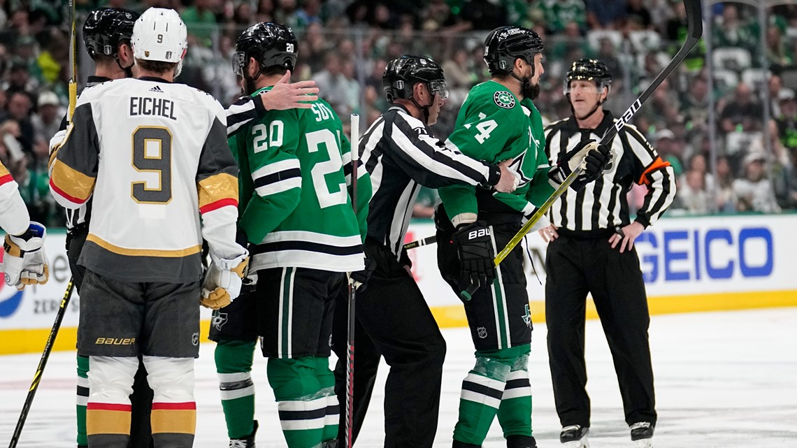 Stars' Jamie Benn suspended two games for Game 3 cross-check on Mark Stone