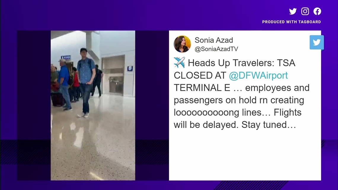 TSA wait times back to normal after technical error forces evacuation