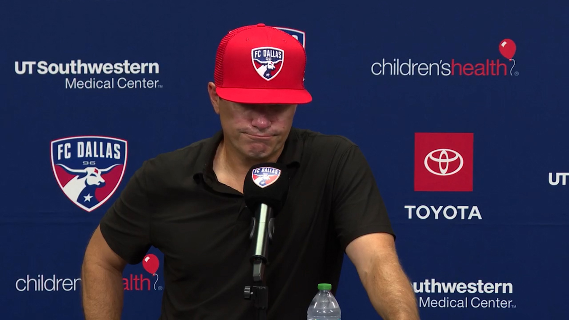 FC Dallas head coach Eric Quill and players express frustration of another loss at home, despite scoring three goals.