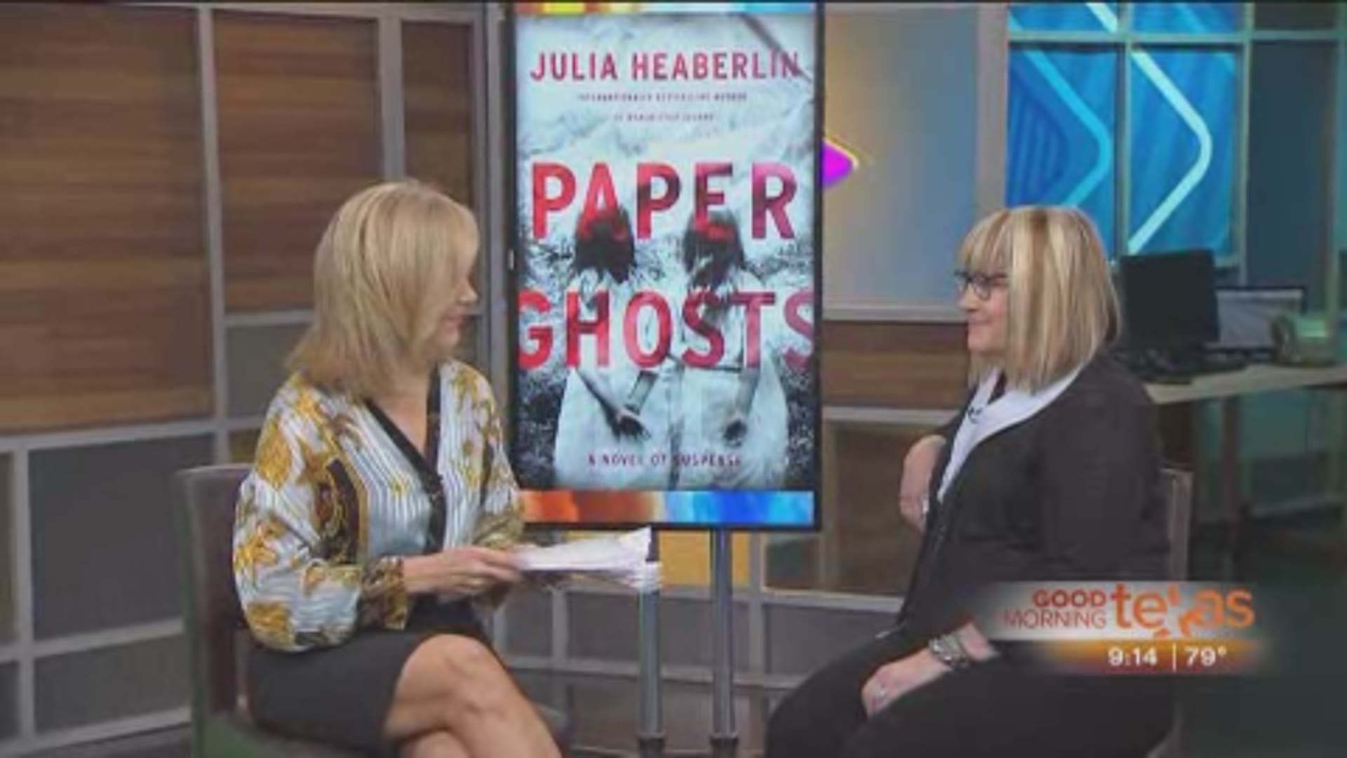 Author Julia Heaberlin Talks about New Thriller "Paper Ghosts"