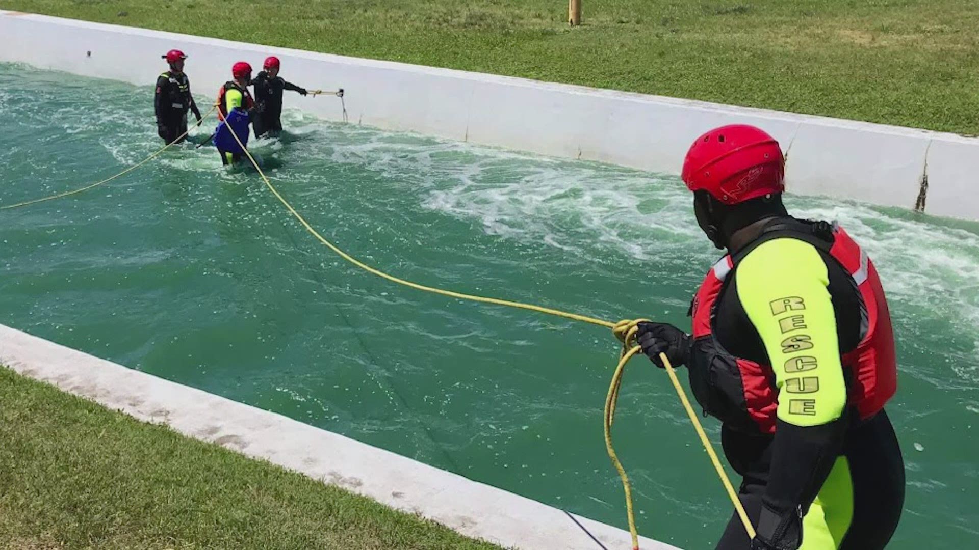 The Fort Worth Fire Department is monitoring network sensors that measure water levels at key points across the city.