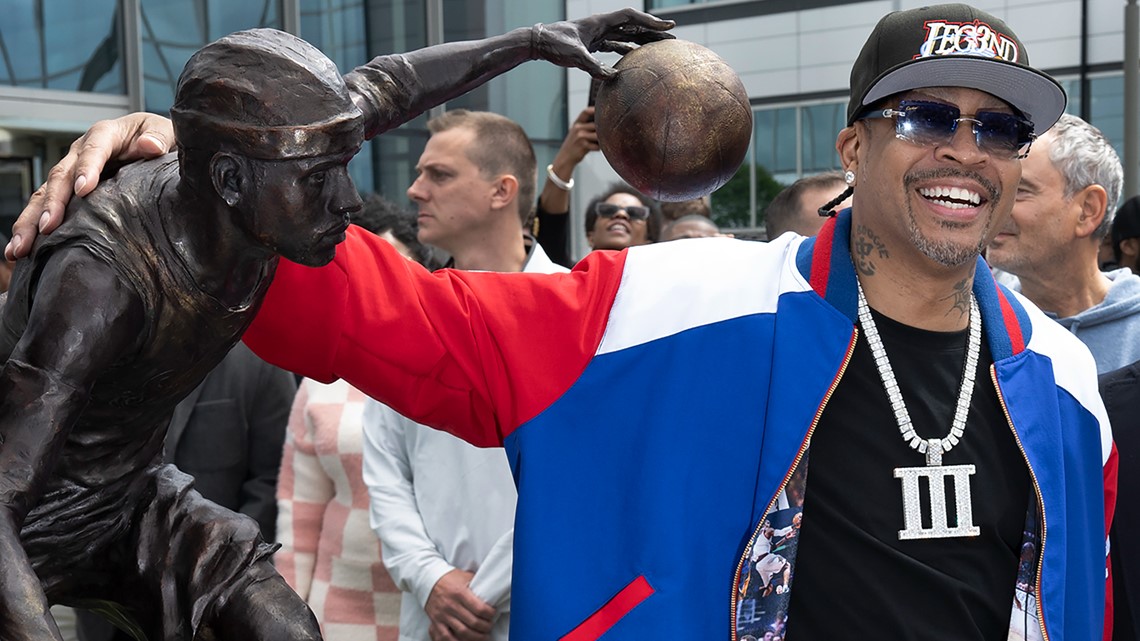 Allen Iverson's statue sparks online debate