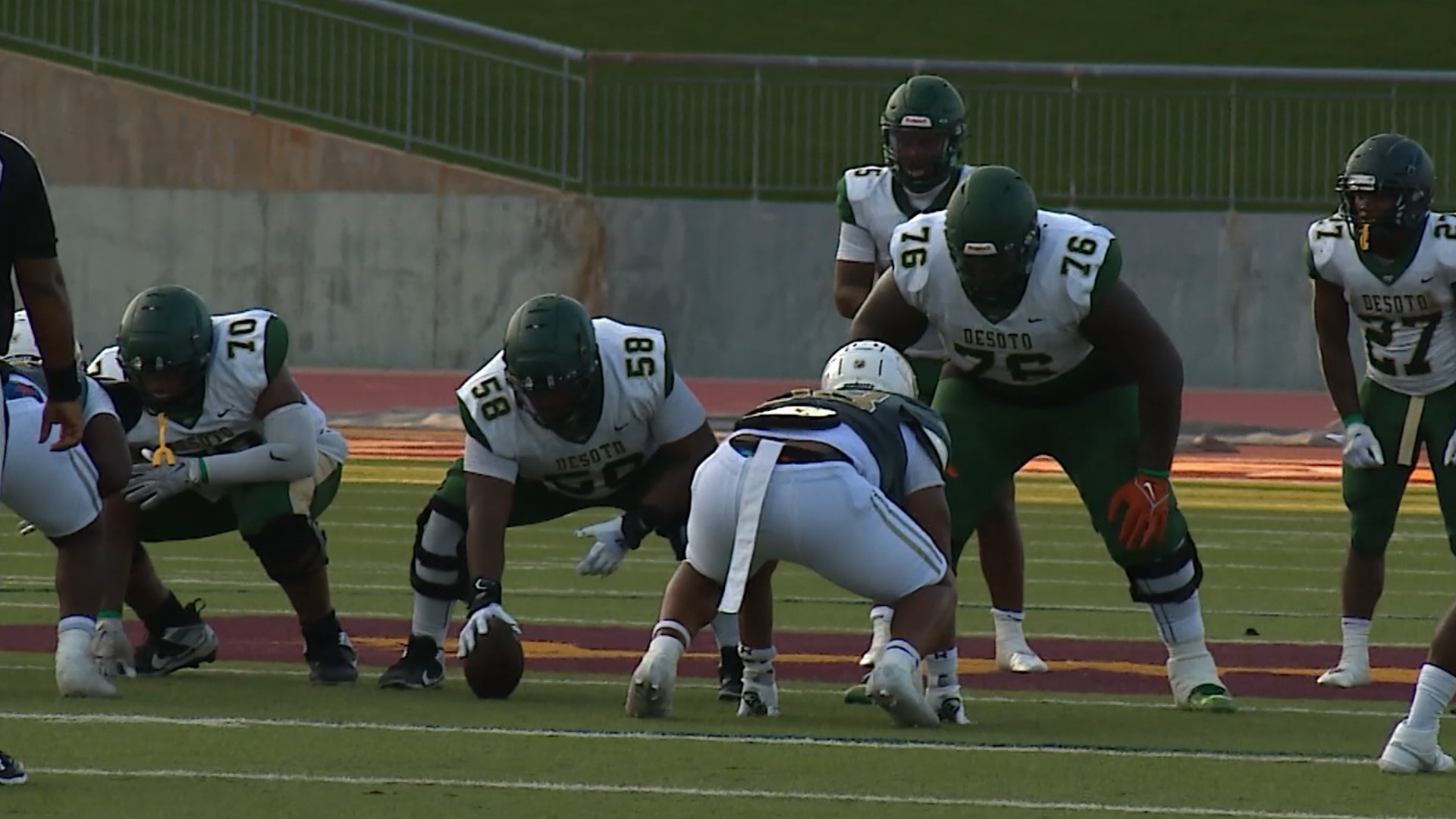 Texas High School Football 1 on 1 With DeSoto Eagles Coach Wfaa