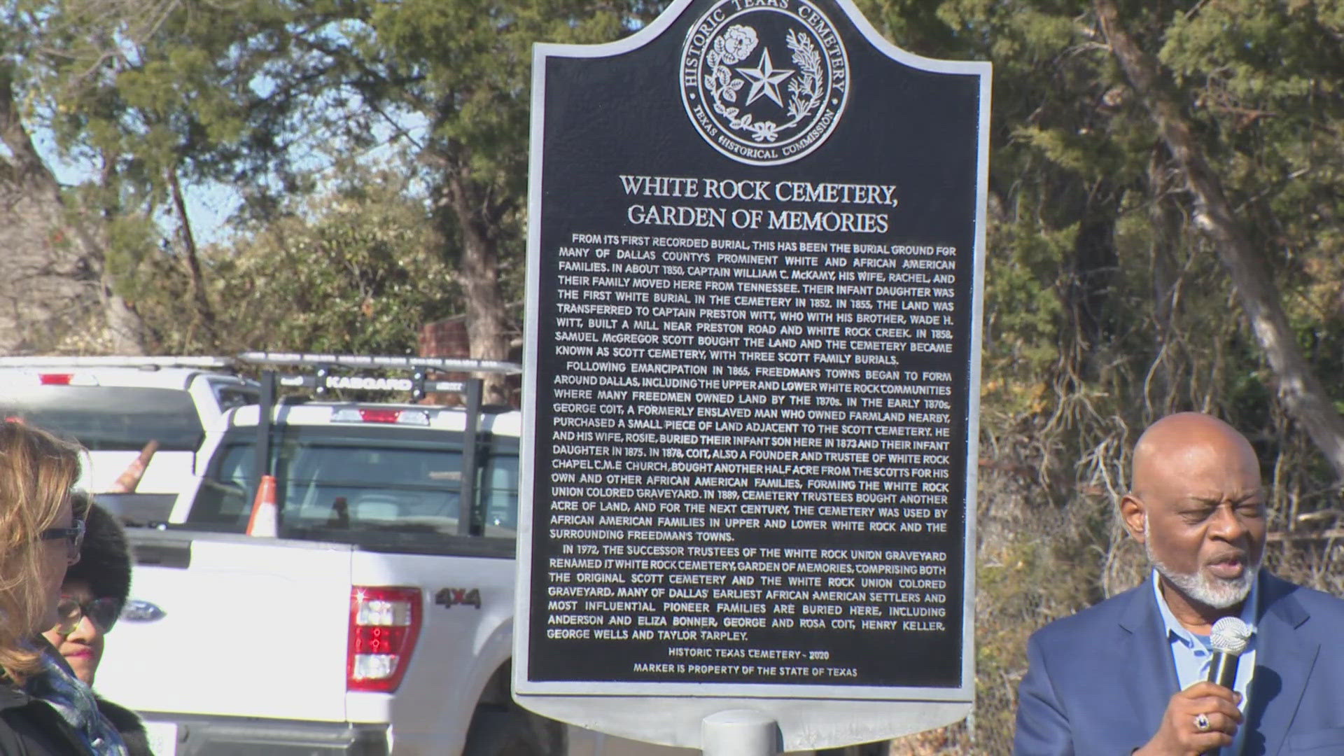 The cemetery is believed to be one of the first to be integrated in the State of Texas.