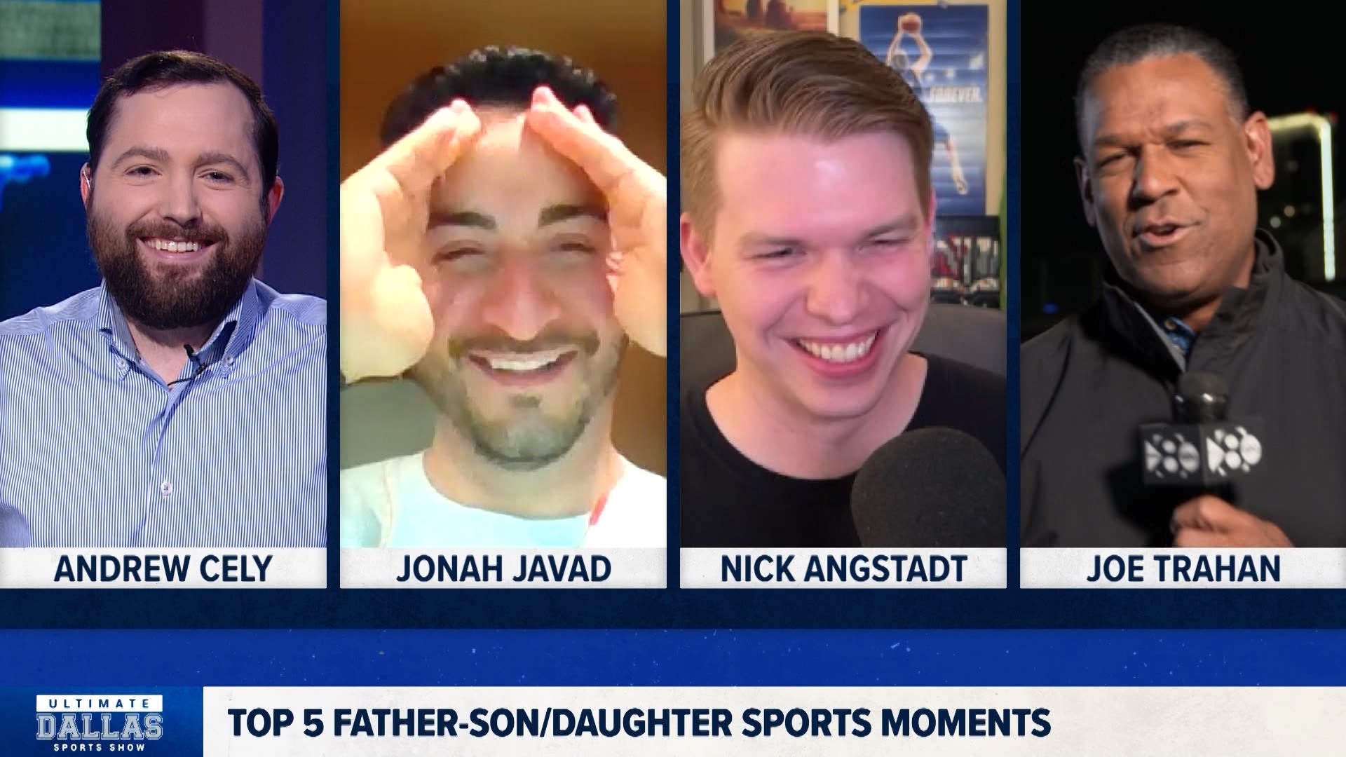 The Mavs are still alive! WFAA Sports anchors Joe Trahan and Jonah Javad join Nick Angstadt and producer Andrew Cely to break down the NBA Finals on Father's Day!