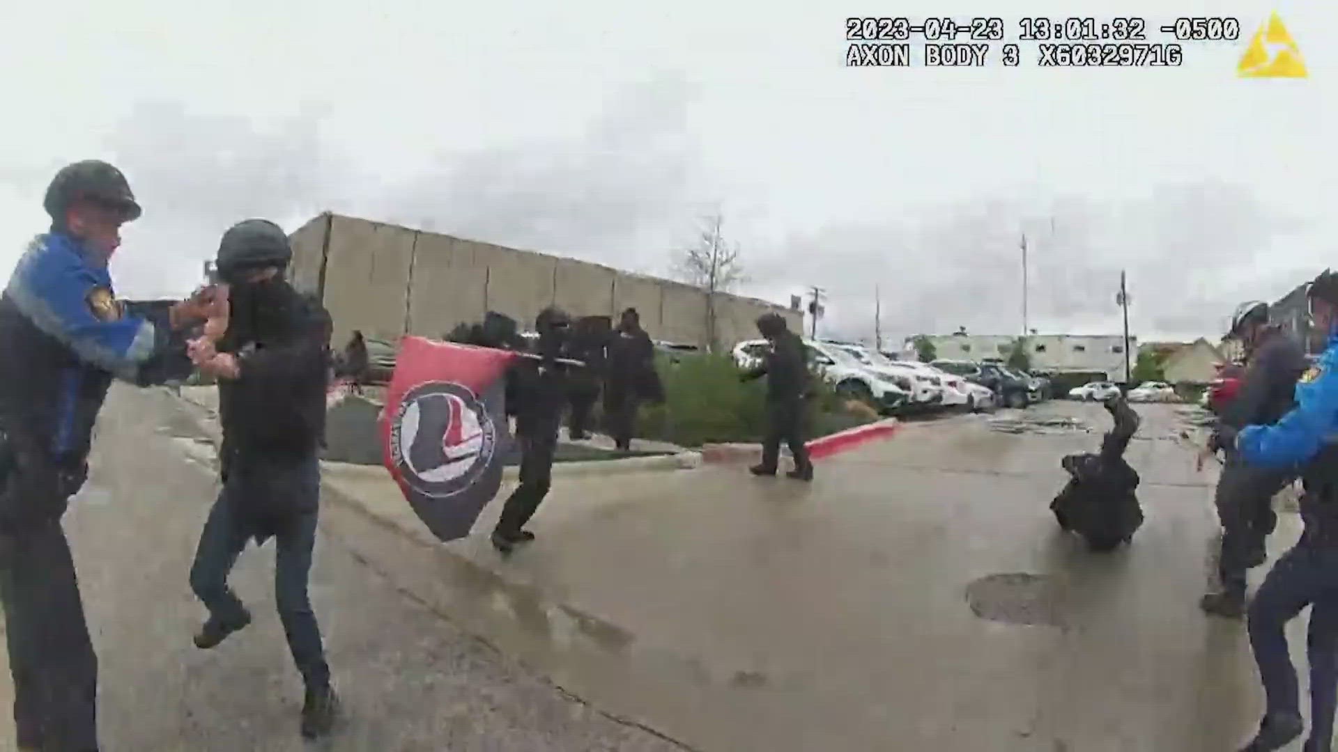 Video of Fort Worth police arresting counter-protesters from the Elm Fork John Brown Gun Club went viral over the weekend.
