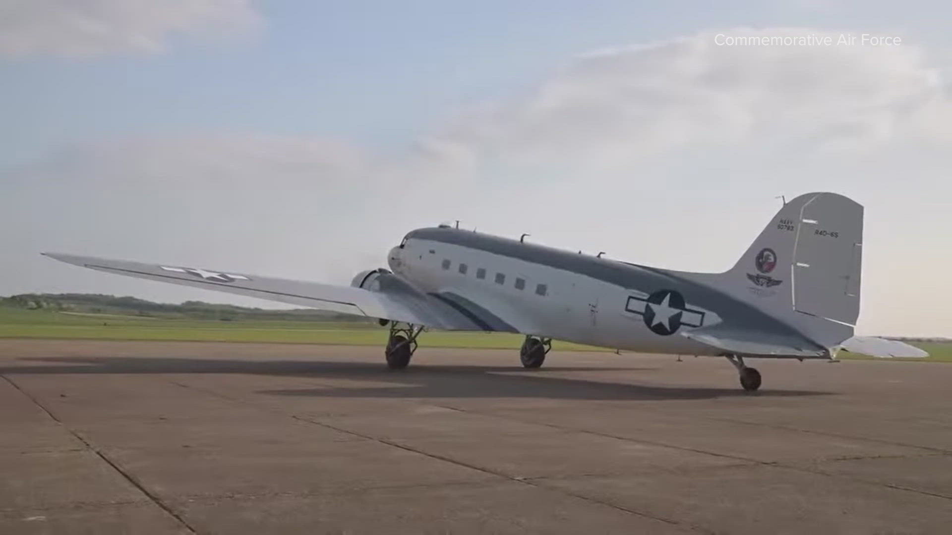 The WWII plane 'Ready 4 Duty' left Lancaster Thursday morning bound for the United Kingdom, the Netherlands, and France.