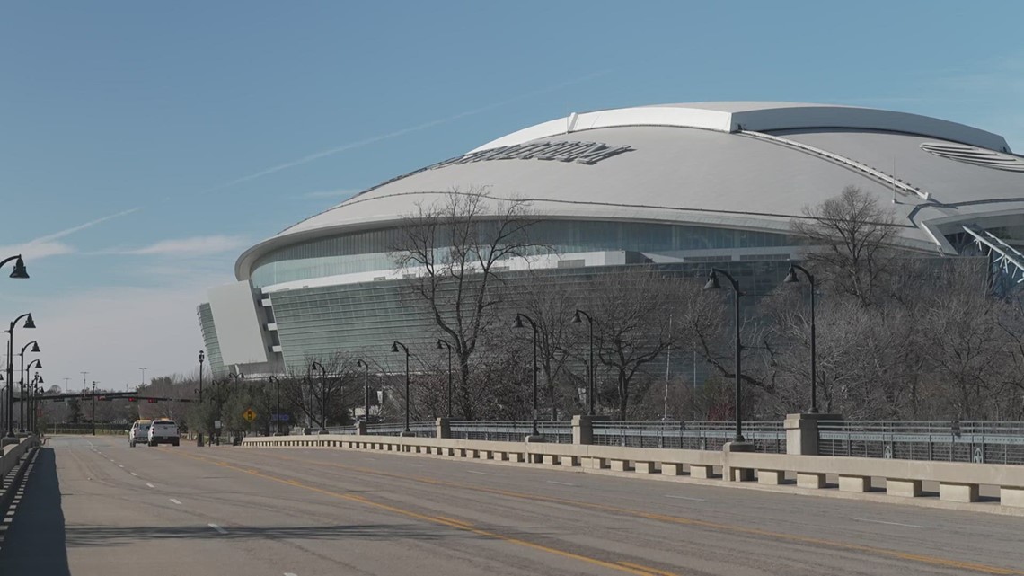 Arlington, TX City preps for wintry weather ahead of Dallas Cowboys