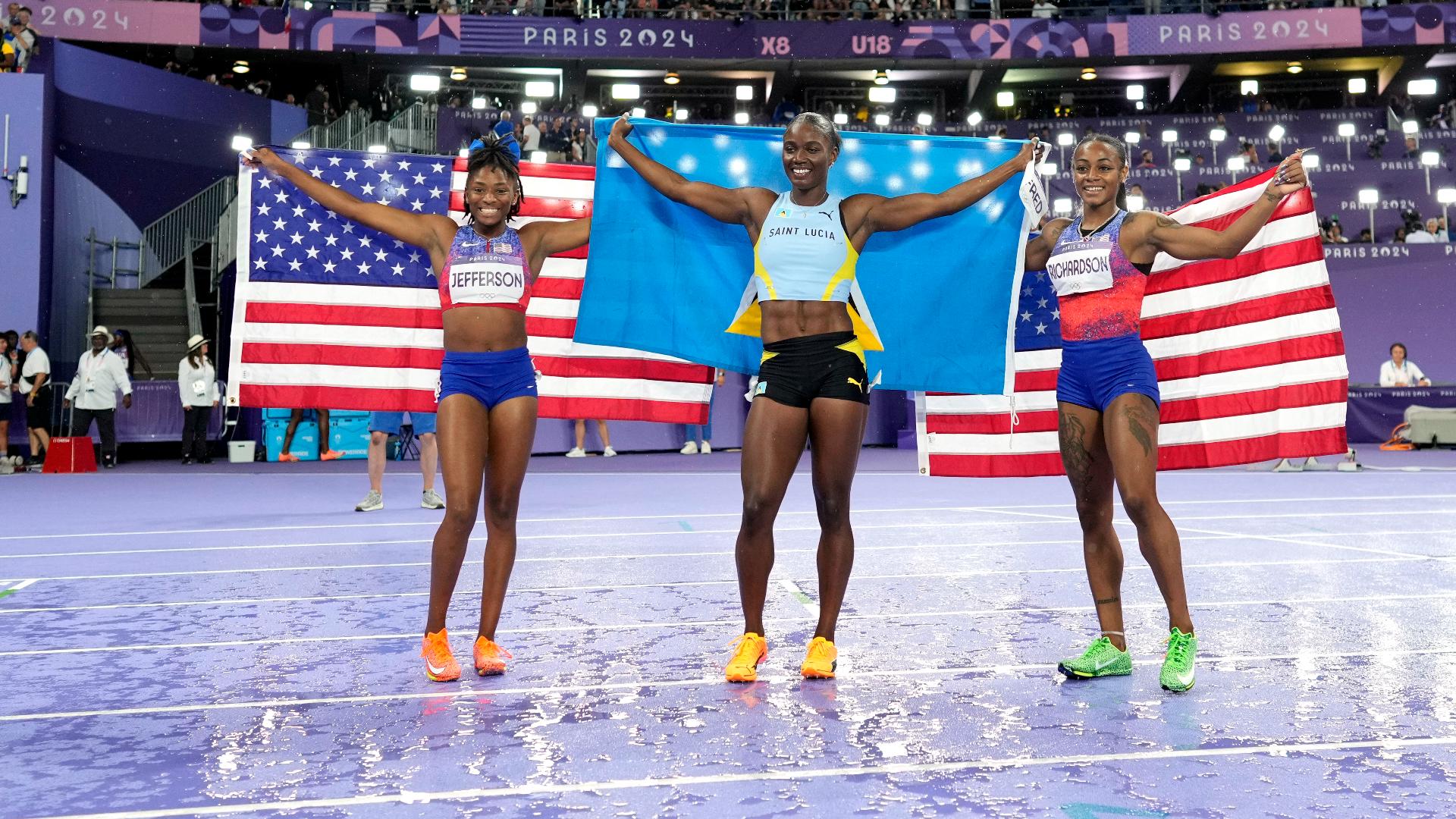 Sha'Carri Richardson Olympics track results Women's 100M final