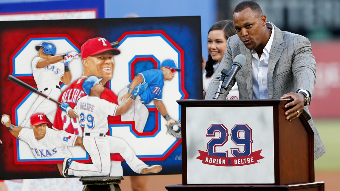 Texas Rangers on X: Congratulations to Adrian Beltre for chalking up 2,500  career hits. Tweet him a message with #BeltingBeltre.   / X