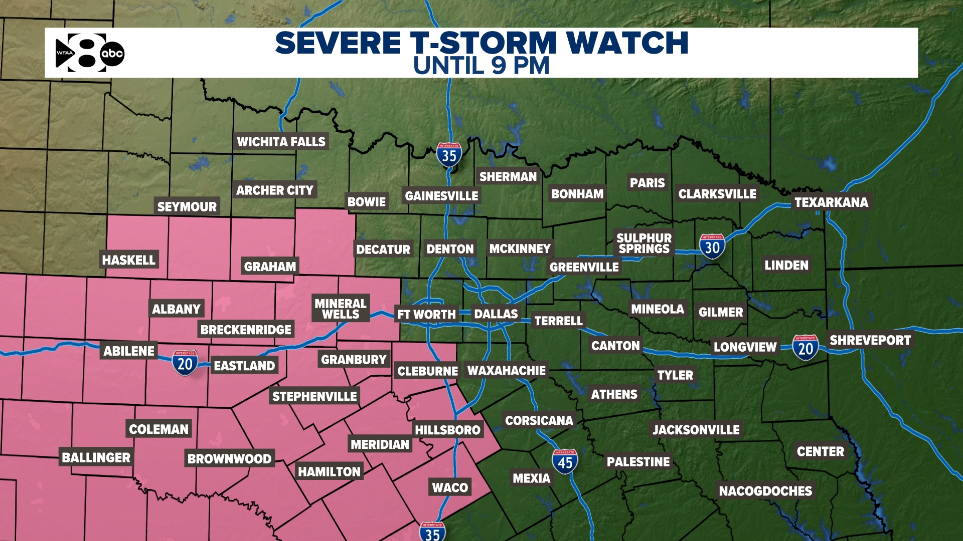 DFW Weather: The last storms push through tonight, then warming up next ...